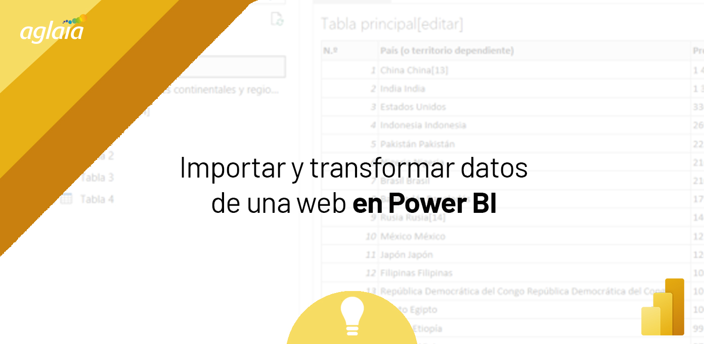 importar y transformar datos en Power BI