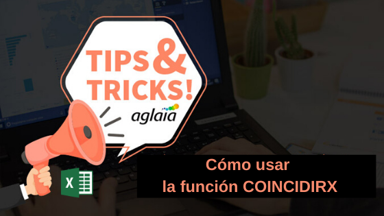 Cómo usar la función COINCIDIRX en Excel