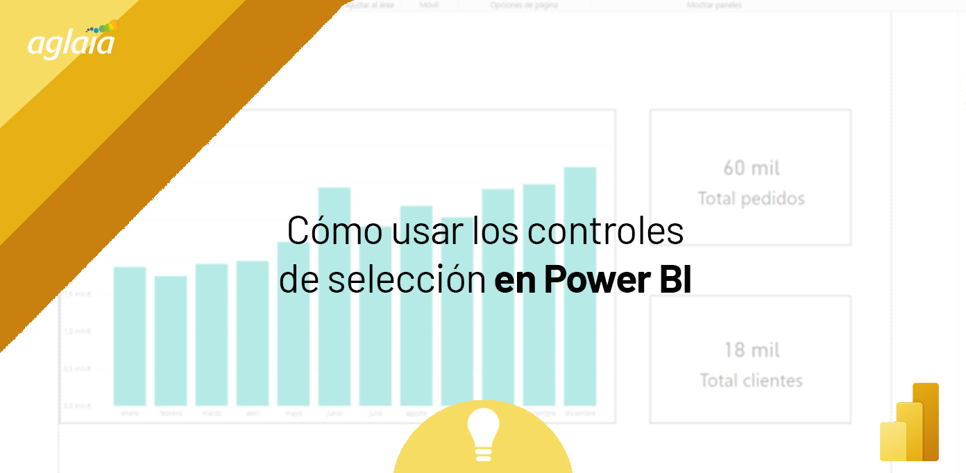 controles de selección en Power BI