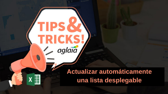 ACTUALIZAR UNA LISTA DESPLEGABLE AUTOMÁTICAMENTE EN EXCEL