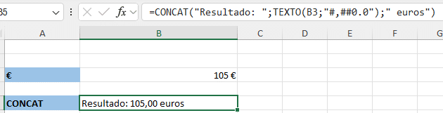 Tutorial función CONCAT