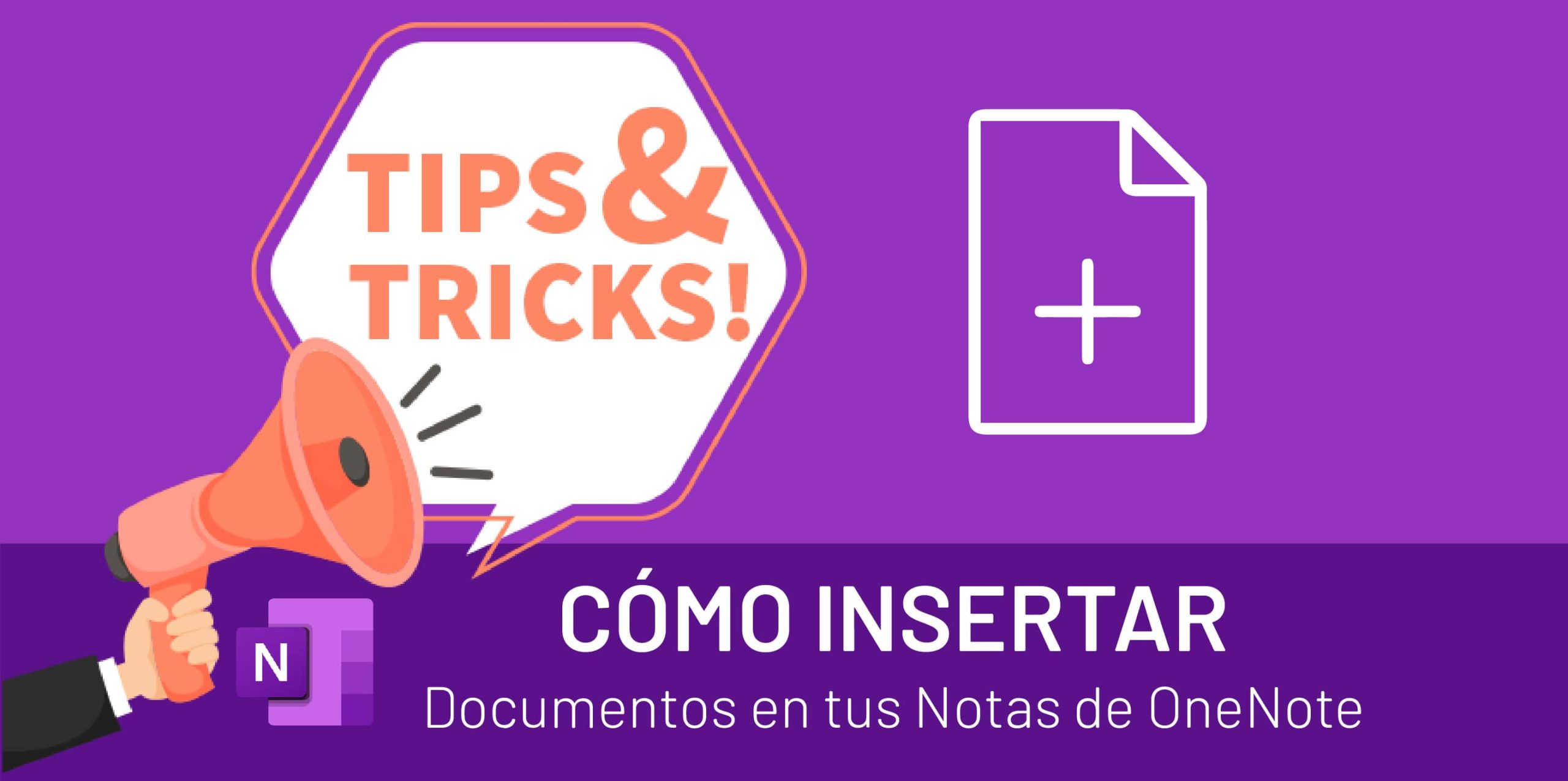 Cómo insertar documentos en tus notas de OneNote