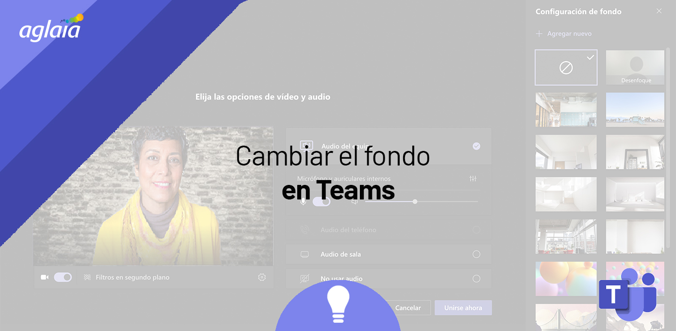 Portada Cambiar el fondo en Teams
