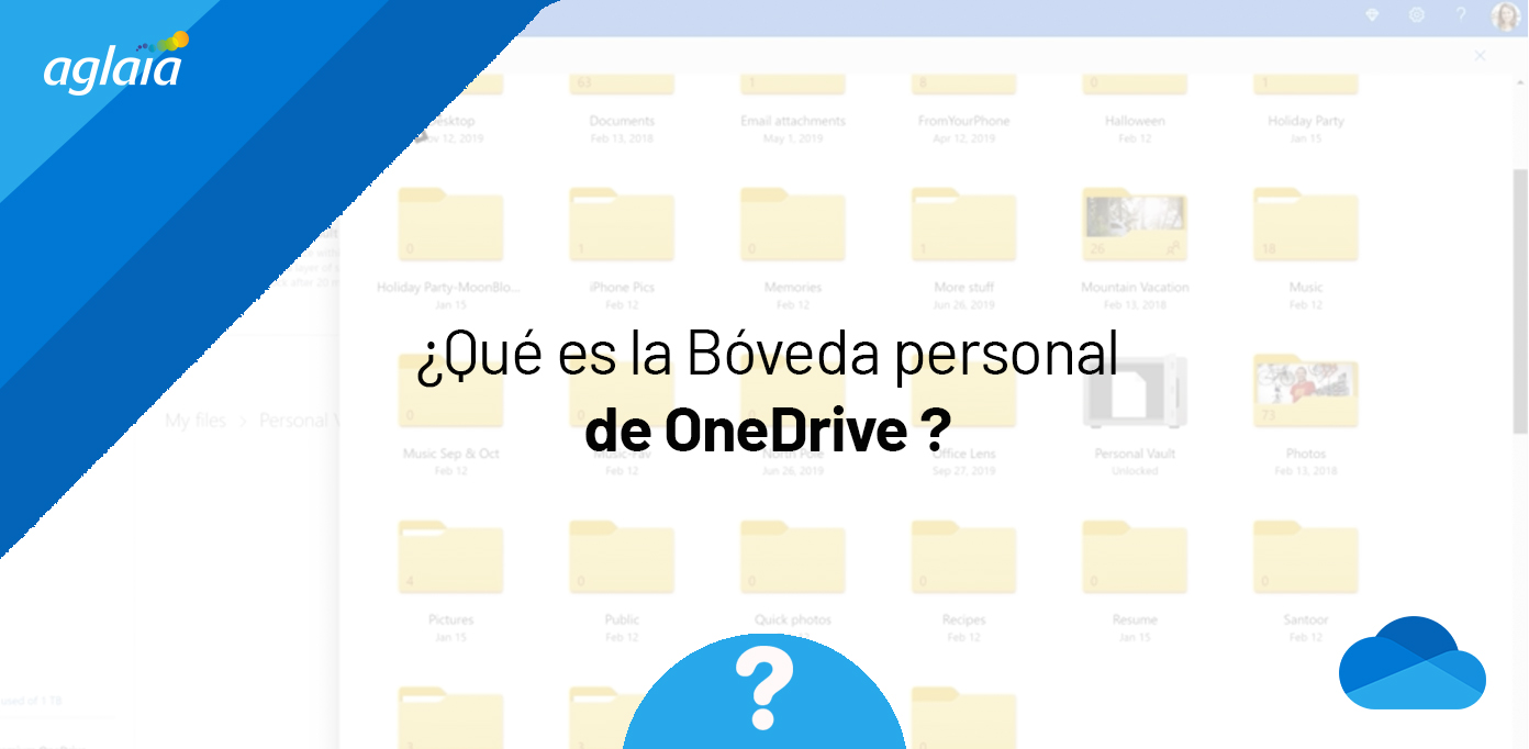 ¿Qué es la Bóveda personal de OneDrive?