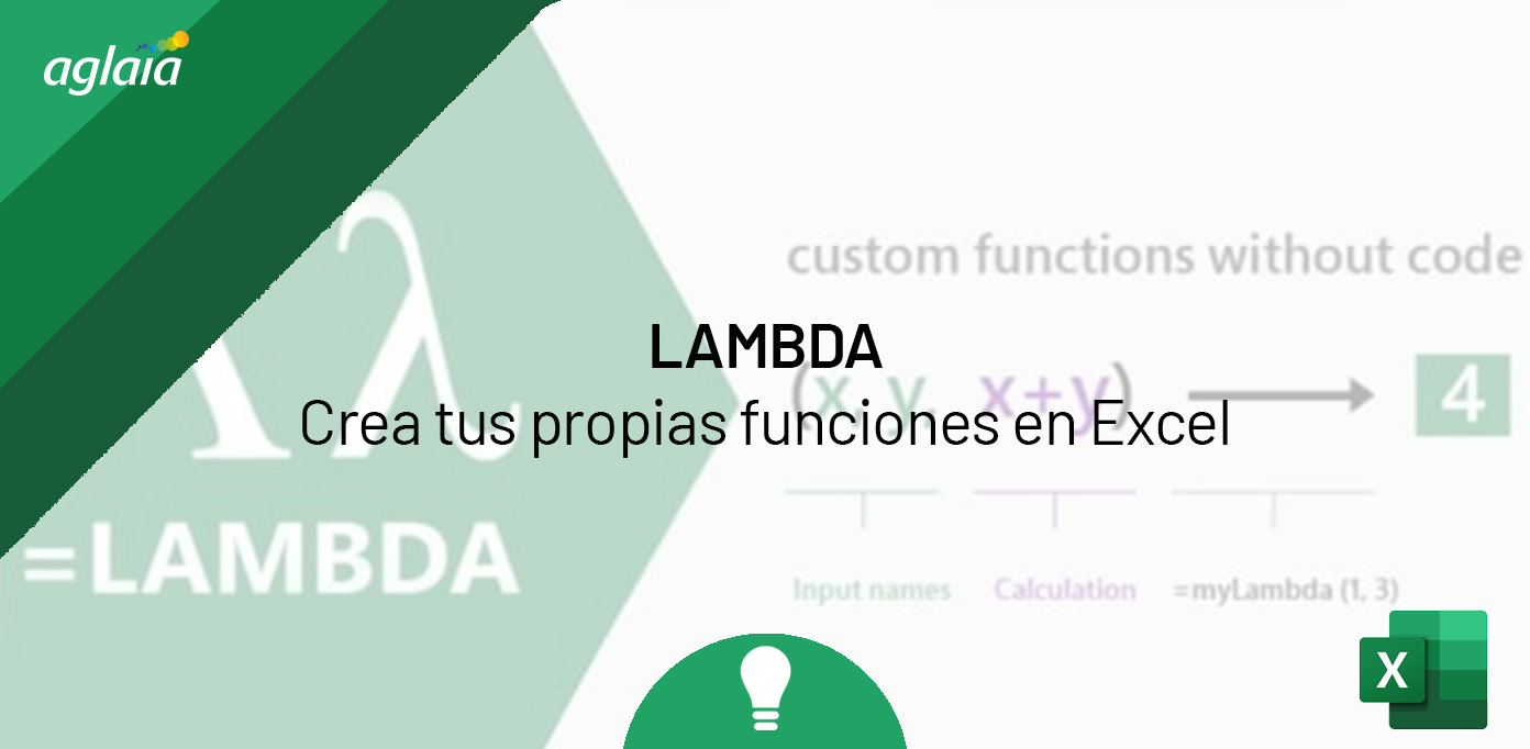 Lambda: Crea tus propias funciones en Excel