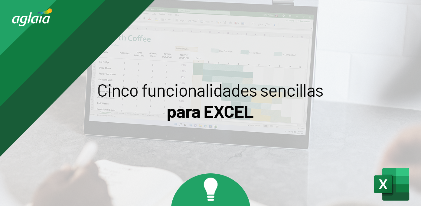 Cinco funcionalidades sencillas para Excel