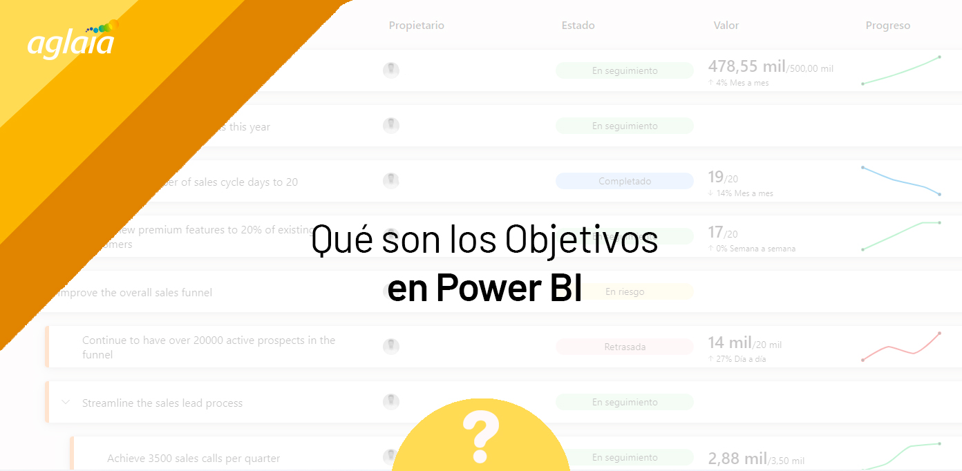 Goals en Power BI