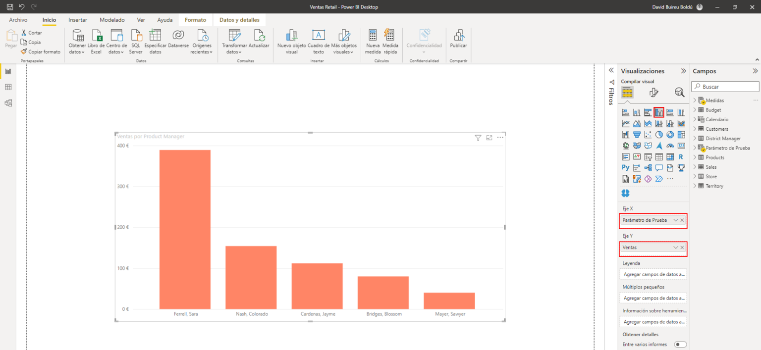 Parámetros de Campo en Power BI | Aglaia