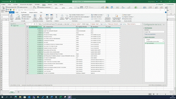 Cómo usar la función propia de Power Query