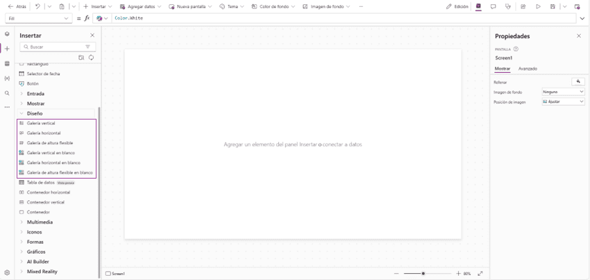 Cómo crear una galería de Power Apps PASO 1