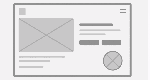 Ejemplo de Wireframe para una App de Power Apps